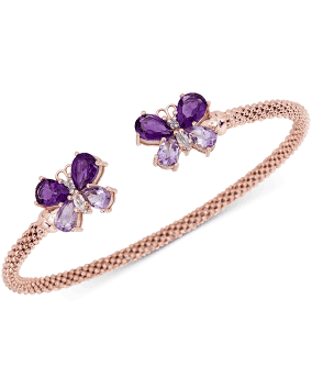 24k Gold Butterfly Bracelet